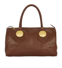 Vivienne Westwood The Orb Bag, Leather, Brown, 3*